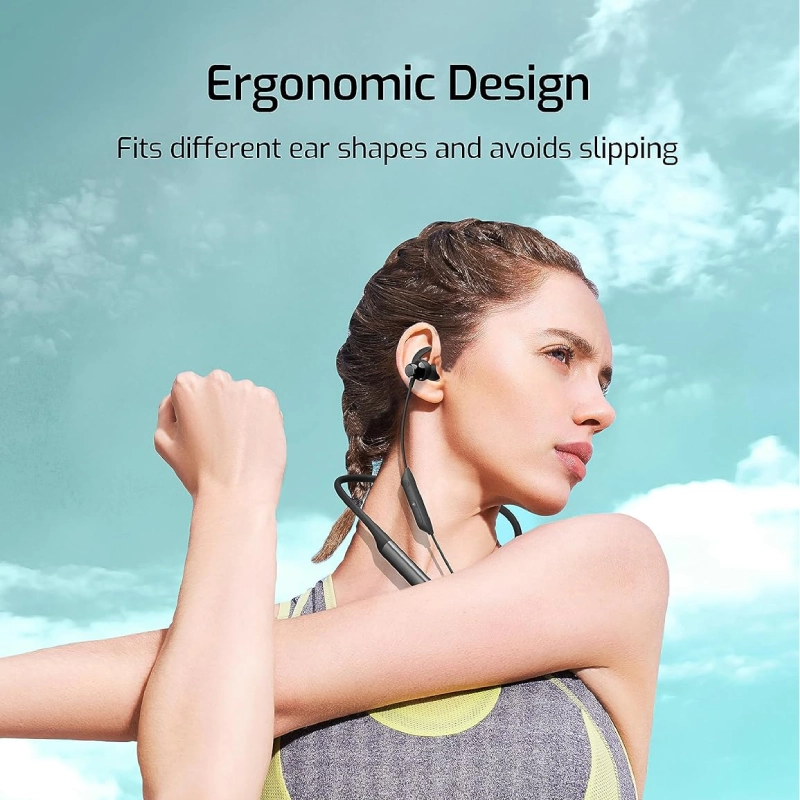 قیمت و خرید هندزفری بلوتوثی گردنی راوپاور مدل RP-BH1003